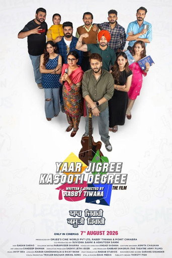 Yaar Jigree Kasooti Degree (2026) Punjabi CAMRip V2